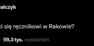 TWEET Kowala w stronę 17-letniego (!) debiutanta w bramce Rakowa...
